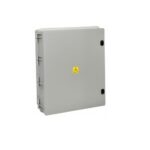 GABINETE PLASTICO IP65 435X285X185 FONDO FALSO TAPA CRISTAL GARANTIA 99 AÑOS