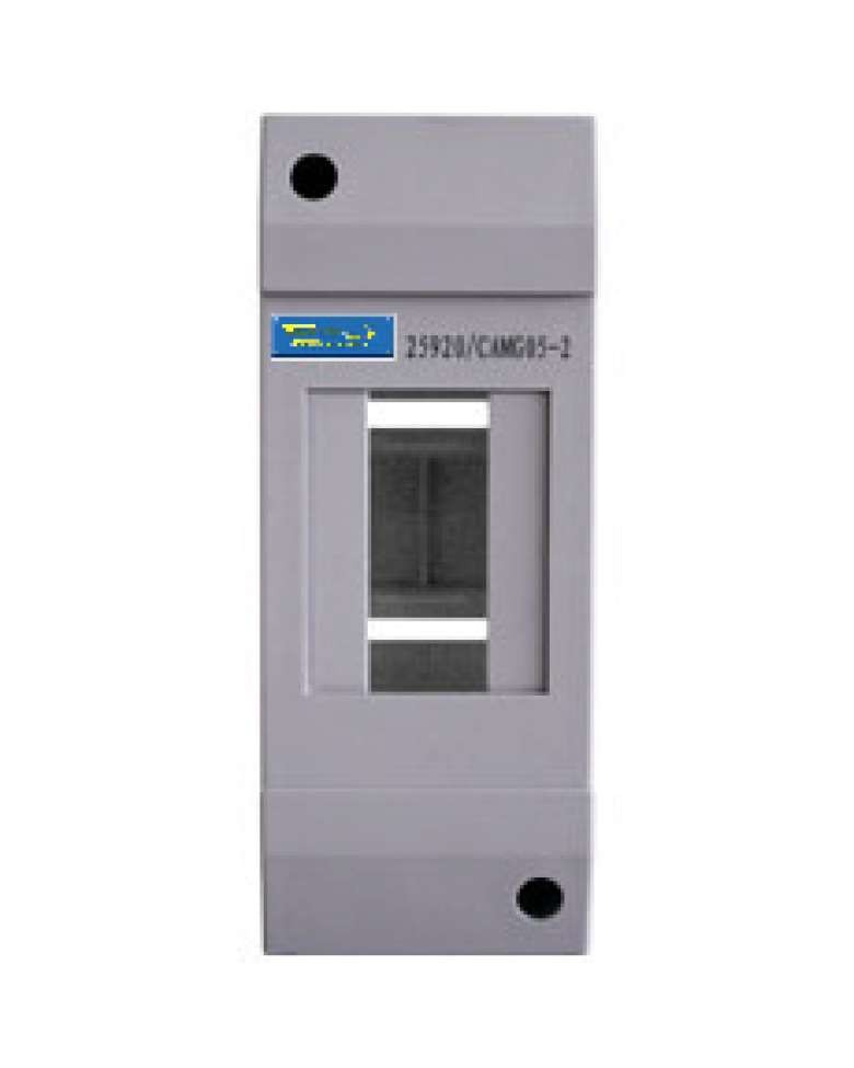 04-58-076_1.jpg CAJA PLASTICA DE SOBREPONER 2 POLOS - Image 1