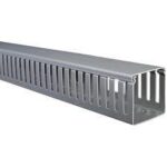 CANALETA PLASTICA RANURADA 60 x 80 MM x 2M LARGO