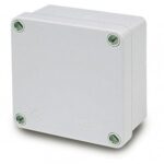 CAJA DE PASO ACQUABOX IP55 TAPA CIERRE TORNILLO 100MM X 100MM X 55MM 3071 FAMATEL