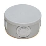 CAJA DE PASO CON CONOS ACQUA BOX IP55 REDONDA 70MM DIAMETRO 3001 FAMATEL