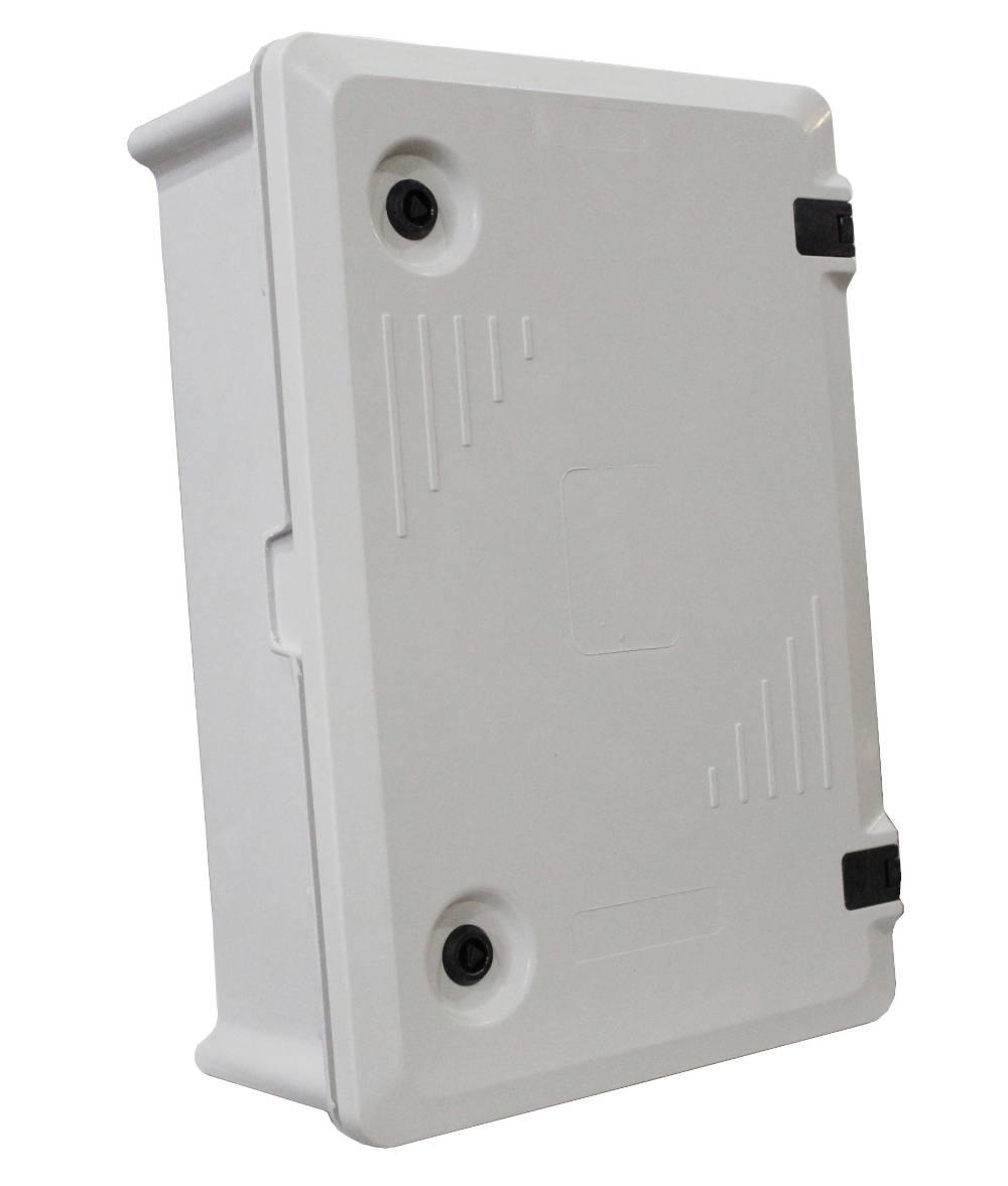04-58-125_1.jpg GABINETE POLIESTER USO PESADO CON FONDO FALSO 350X500X170MM IP65 39507 MAGNA TITAN FAMATEL - Image 1