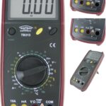 MULTIMETRO DIGITAL  CON PANTALLA 2.8 PULGADAS VALORES MEDIBLES: 0-600V AC/DC (CAT III)