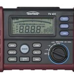 MEDIDOR DE AISLAMIENTO CON PANTALLA LCD