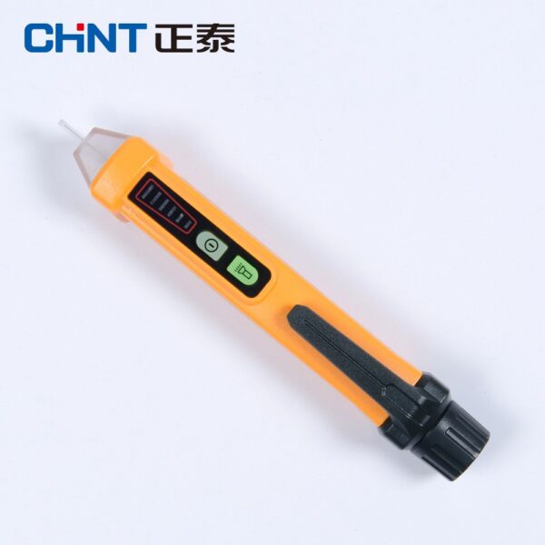PROBADOR DE VOLTAJE SIN CONTACTO BAJA TENSION, 12-1000V 50/60HZ, ALARMA AUDIBLE Y VISUAL, MY63C CHINT