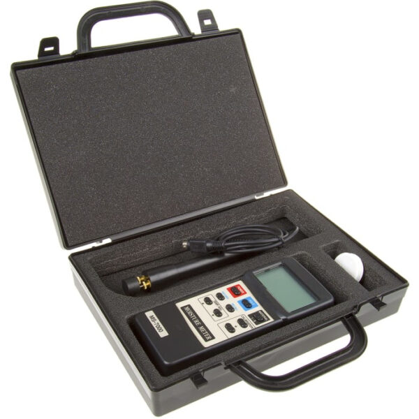 HIGROMETRO DIGITAL PORTATIL PARA MADERA 9% A 30% CALIBRACION MANUAL 0-50C SALIDA RS232 INCLUYE: SENSOR MALETIN Y MANUAL (REQUIERE PILA CUADRADA 9V)