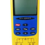 TERMOMETRO DIGITAL PORTATIL TIPO TESTER PARA 2 ZONAS NO INCLUYE TERMOPARES -270 - 1370C