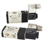 VALVULA SOLENOIDE 3/2 1/4 NPT NC 24 VDC INDICADOR LED IP65