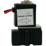 VALVULA SOLENOIDE AGUA/AIRE 1/8 PULGADAS NPT NC 24V CUERPO PLASTI