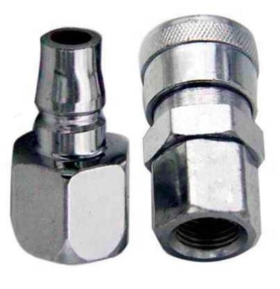 06-05-026_1.jpg UNION METALICA PARA MANGUERA CONECTOR MACHO + ROSCA HEMBRA 3/8 PULG NPT - Image 1