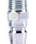 UNION METALICA PARA MANGUERA CONECTOR MACHO + ROSCA MACHO 1/8 PULG NPT