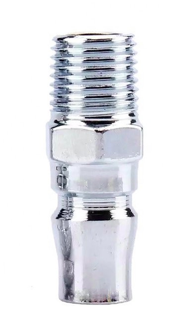 06-05-028_1.jpg UNION METALICA PARA MANGUERA CONECTOR MACHO + ROSCA MACHO 3/8 PULG NPT - Image 1