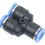 YEE PLASTICA CON ACOPLE RAPIDO PARA MANGUERA 3/8 PULG
