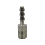 ADAPTADOR DE BRONCE PARA MANGUERA DE 4MM O 5MM A ROSCA 1/8 PULG NPT