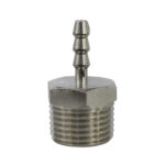 ADAPTADOR DE BRONCE PARA MANGUERA DE 4MM O 5MM A ROSCA 1/2 PULG NPT