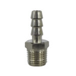 ADAPTADOR DE BRONCE PARA MANGUERA DE 8MM O 5/16 PULG A ROSCA 1/4 PULG NPT