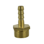 ADAPTADOR DE BRONCE PARA MANGUERA DE 8MM O 5/16 PULG A ROSCA 3/8 PULG NPT