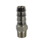 ADAPTADOR DE BRONCE PARA MANGUERA DE 10MM O 3/8 PULG A ROSCA 1/8 PULG NPT