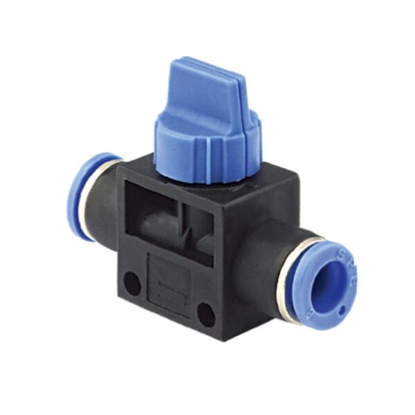 REGULADOR MANUAL DE FLUJO NEUMATICO PARA MANGUERA DE 6MM CON ACOPLE RAPIDO