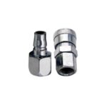 UNION METALICA PARA MANGUERA CONECTOR MACHO + ROSCA HEMBRA 1/8 PULG NPT
