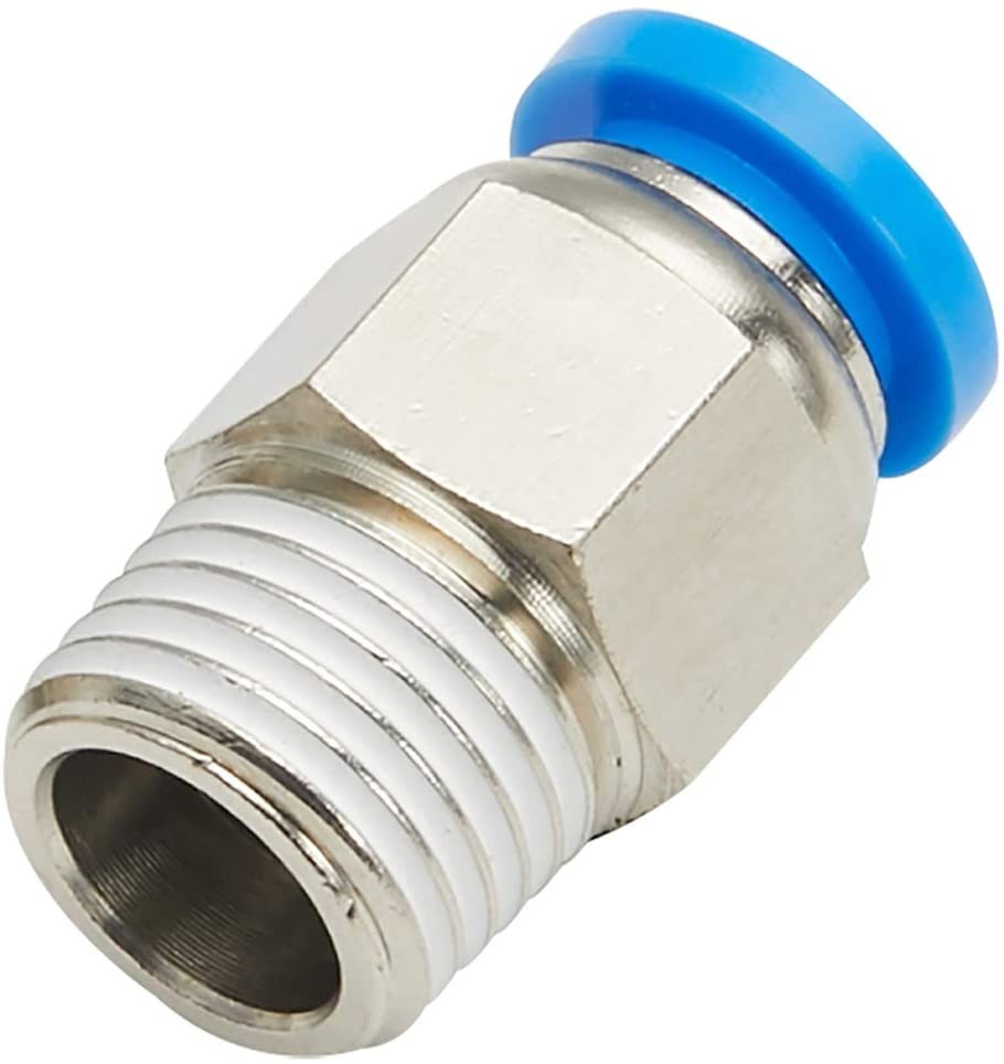 06-05-176_1.jpg ADAPTADOR DE BRONCE CROMADO PARA MANGUERA DE 6MM CON ACOPLE RAPIDO A MACHO ROSCADO 3/8 PULG - Image 1