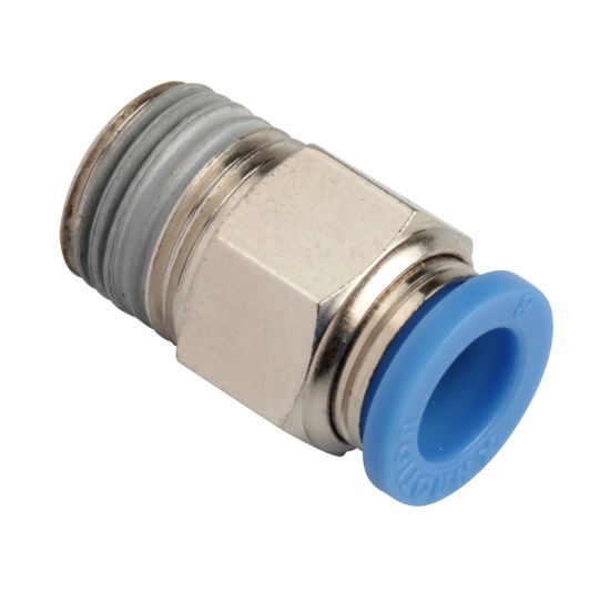 06-05-178_1.jpg ADAPTADOR DE BRONCE CROMADO PARA MANGUERA DE 10MM CON ACOPLE RAPIDO A MACHO ROSCADO 3/8 PULG - Image 1