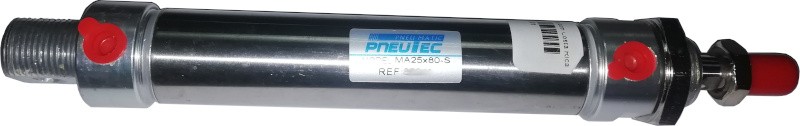 06-06-001_1.jpg CILINDRO NEUMATICO DOBLE EFECTO 25MM DIAMETRO 80MM CARRERA 1/8 NPT - Image 1