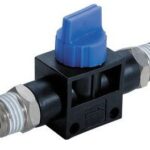 REGULADOR MANUAL DE FLUJO NEUMATICO PARA MANGUERA SALIDAS MACHO ROSCADO 3/8 PULG