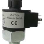 SWITCH DE PRESION AJUSTABLE AGUA AIRE Y GAS SALIDA 1/4NPT 2,9-29PSI 1NA+1NC CONECTOR TIPO DIN 43650-A 3A 250VAC