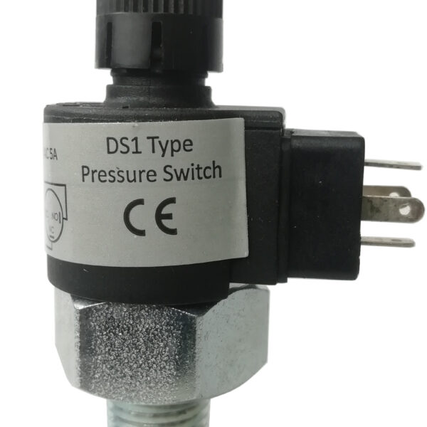 SWITCH DE PRESION AJUSTABLE AGUA AIRE Y GAS SALIDA 1/4NPT 14.5 - 174 PSI 1NA+1NC CONECTOR TIPO DIN 43650-A 3A 250VAC