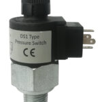 SWITCH DE PRESION AJUSTABLE AGUA AIRE Y GAS SALIDA 1/4NPT 725 - 1450 PSI 1NA+1NC CONECTOR TIPO DIN 43650-A 3A 250VAC