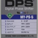 CONVERTIDOR DIGITAL DE FASE PARA MOTORES TRIFASICOS CON RANGO DE CORRIENTE MINIMO DE 10 AMP Y MAXIMO DE 15 AMP. RANGO ESTIMADO DE MOTOR 3 - 5HP ENTRADA 1F 220V SALIDA 3F 220V 15A