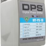CONVERTIDOR DIGITAL DE FASE PARA MOTORES TRIFASICOS CON RANGO DE CORRIENTE MINIMO DE 24 AMP Y MAXIMO DE 30 AMP. RANGO ESTIMADO DE MOTOR 7.5 - 10HP ENTRADA 1F 220V SALIDA 3F 220V