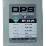 CONVERTIDOR DIGITAL DE FASE PARA MOTORES TRIFASICOS CON RANGO DE CORRIENTE MINIMO DE 61 AMP Y MAXIMO DE 76 AMP. RANGO ESTIMADO DE MOTOR 20 - 25HP ENTRADA 1F 220V SALIDA 3F 220V