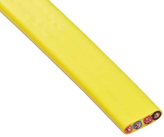 11-03-011_1.jpg CABLE FL 10AWG 4C PVC YL - Image 1